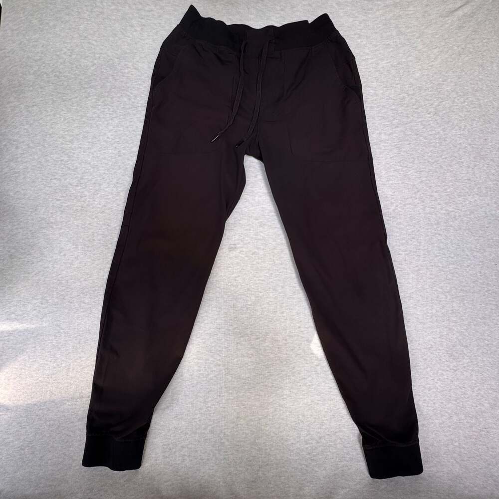 Lululemon On The Fly Black Joggers Pants Quick Dry Travel
